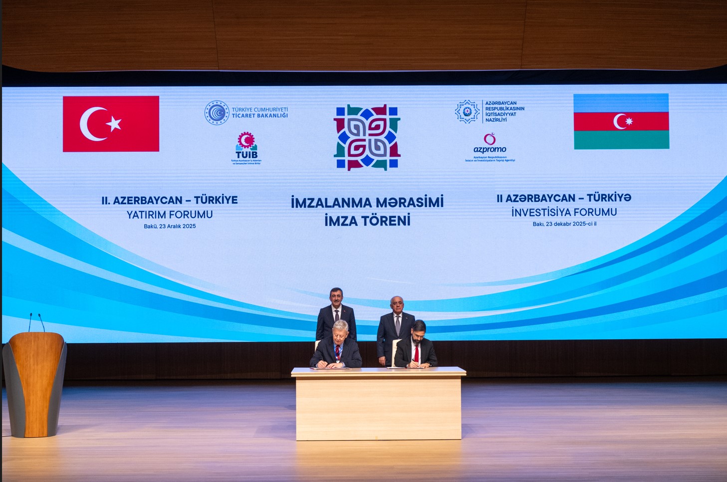 Bakıda 2-ci Azərbaycan–Türkiyə İnvestisiya Forumu keçirilib